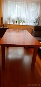 Set jídelního stolu a židlí 6 ks