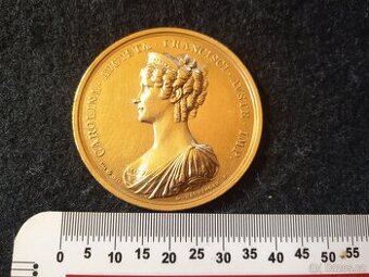12ti Dukátová medajle 1914-UNIKÁT-raženy jen 4 kusy