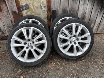 ALU 5x112 R18 Octavia RS 225/40 r18 - 1