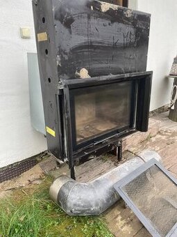 Krb Teplovzdušná ocelová krbová vložka