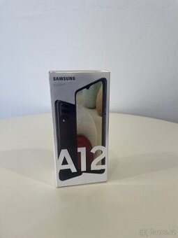 Samsung Galaxy A12 32GB Black – plně funkční, levně