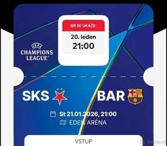 Slavia Barcelona koupim 1-2