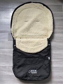 Zimní fusak New Baby černý