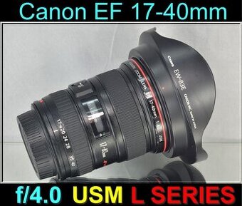 Canon EF 17-40mm f/4 L USM širokoúhlý zoomřady L