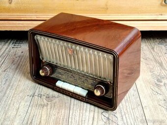 Staré rádio Philips Philetta B2D93U, 1959-60
