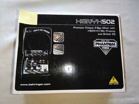 Prodám Behringer XENYX 502