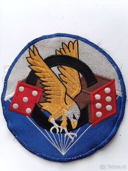 WWII,WW2,2.sv.válka-Repro US army nášivky 506.PIR