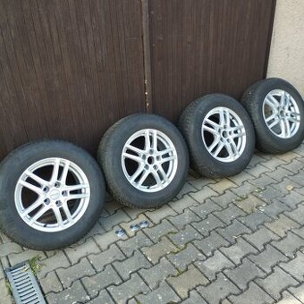 ALUkola pro Renault  zimní sada 16“ 6 ½ Jx16 H2 +215/65