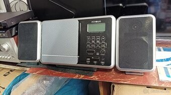 Mini věž MINOWA s CD přehrávačem a FM rádio.