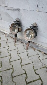 Starožitné kočárové lampy