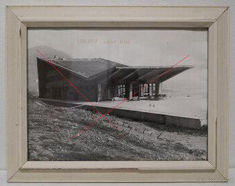 Obraz historická fotografia Hotel Lodenica Zemplínska Šírava