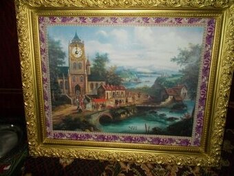 Hodiny obrazové na baterii