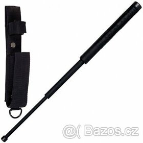 Teleskopický obušek s pouzdrem Police 52 cm - černý