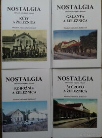 Brožurky o dějinách železnice na Slovensku