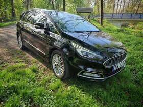 FORD S-MAX VIGNALE 2.0 132KW, 11/2016, FULL LED, KŮŽE, TOP - 1