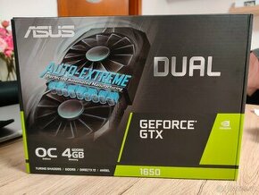 ASUS GeForce DUAL-GTX1650-O4G, 4GB GDDR5