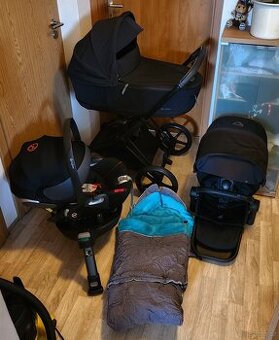 Cybex Priam 4.0 trojkombinace,  Otočný isofix