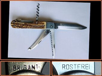 Nůž zavírací lovecký ,Mikov (Brigand/Rostfrei)