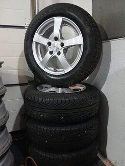 SADA LETNÍCH KOL ALUTEC 5X110 R15 TPMS SNÍMAČE