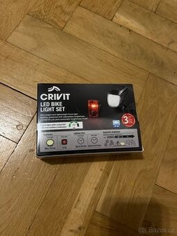Crivit led bike light set