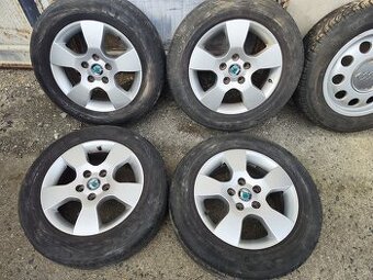 15"letní alu sada Helios 5x112 origo Octavia 2 Golf 5 6