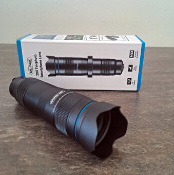 Přídavný objektiv pro Smartphone Apexel 28x Telephoto - nový