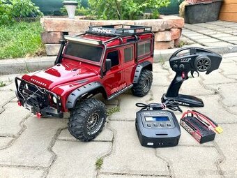 ZÁNOVNÍ - Traxxas TRX-4 Defender komplet set v tuningu