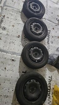 Disky s pneumatiky 3× zimní 1× letní 5×100