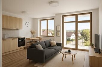 Byt 48m2 + 8,6 m2 balkon Osvětimany (Kyjov, Uherské Hradiště