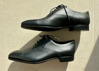 Společenské boty Prada Saffiano Oxford - 1