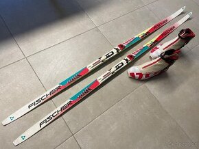 Skate běžky Fischer + vázání Atomic pilot SNS