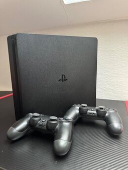 PS4 slim 1tb + 2x ovladač
