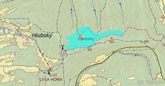 Prodej podílu 7/9 lesy a louky Vsetín, ev.č. 00132