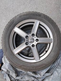 Prodám zimní komplety Alu kol 205/60R16 96H Hankook
