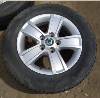 Alu škoda 5x112 6,5j r15 et35