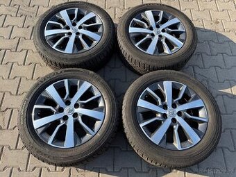 4x al kola 5x108 + pneu zimní 225/55 R17C