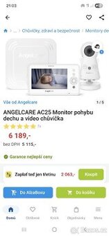 Monitoring dechu a chuvička (video, zvuk)