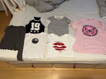 Prodám dívčí oblečení 10-11 let