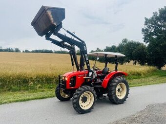 Zetor 3341 cabrio + čelní nakladač