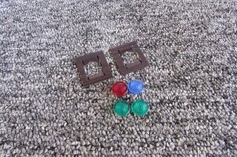 Jawa 350 kontrolky + pojistky