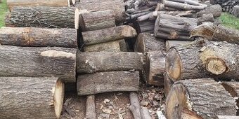 Tvrdé palivové dřevo rovnané metrovky DUB jasan...