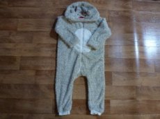 Dětský teplý overal s kapucí  "Sobík"