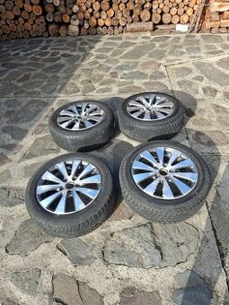 VW Passat B7, originál alu sada R16 7Jx16 ET45