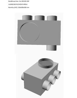 Rozdělovací boxy pro rekuperace