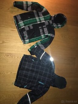 2 x zimní lyžařská bunda 152, 158 SAM