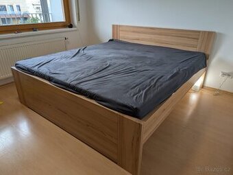 Masivu dřevo Postel "Romana" (180 x 200 cm )