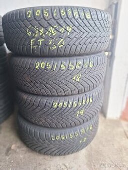 Prodám obuté zimní kola 5x112,  6jx16, et 50