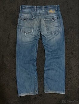 Vintage modré džínové kalhoty J&J