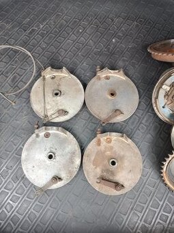 Přední sedlo nosič odrážka boční stojan kastlík IŽ49 IŽ350