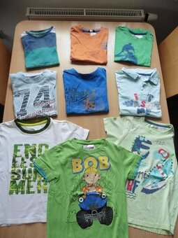 Trička s krátkým rukávem ve vel. 122 cm, 6-7 let